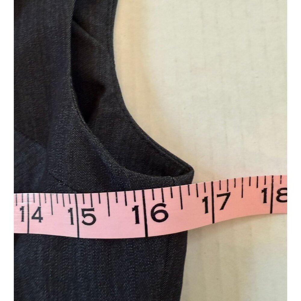 Calvin Klein Womens Black Sheath Dress Size 4 Stretch Blend Office Professional - Picture 6 of 9